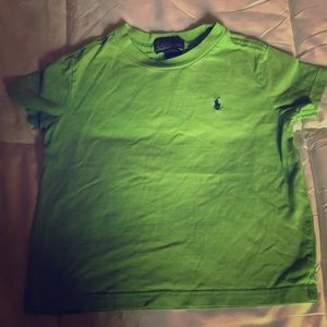 Ralph Lauren Polo toddler 3T T-shirt. Lime green.